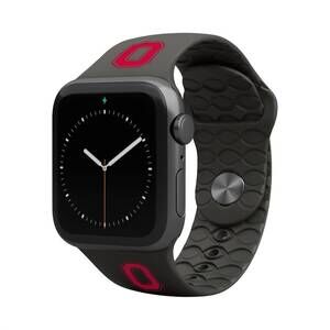 NEW GROOVE LIFE ohio state apple watch band in black
